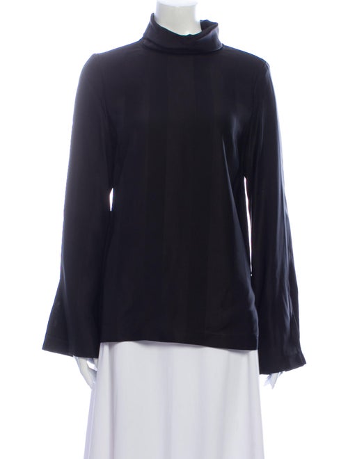 Becken Turtleneck Long Sleeve Top Black