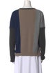 Becken Cashmere Colorblock Pattern Sweater