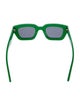Bonnie Clyde Square Tinted Sunglasses
