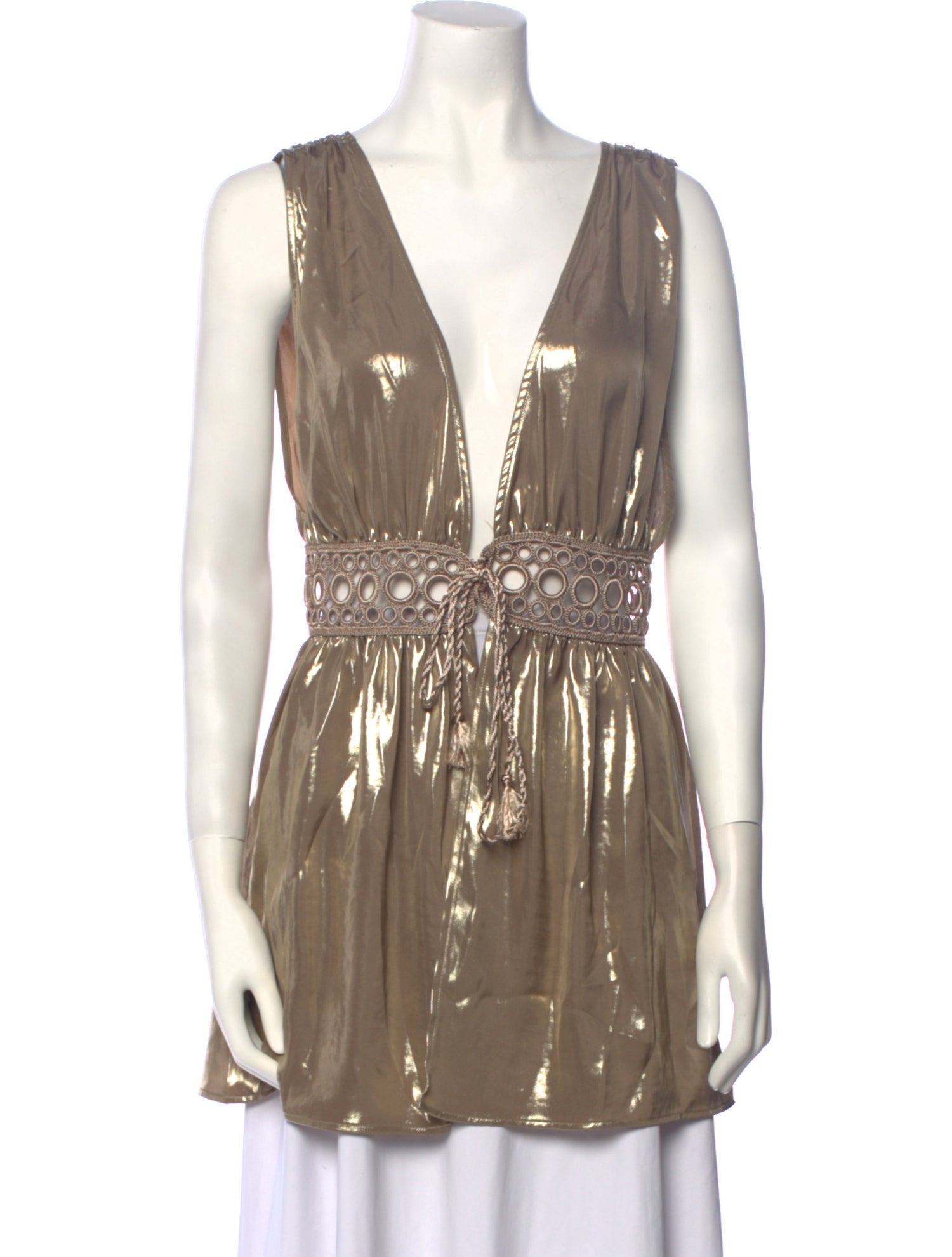 My Beachy Side V-Neck Mini Dress w/ Tags