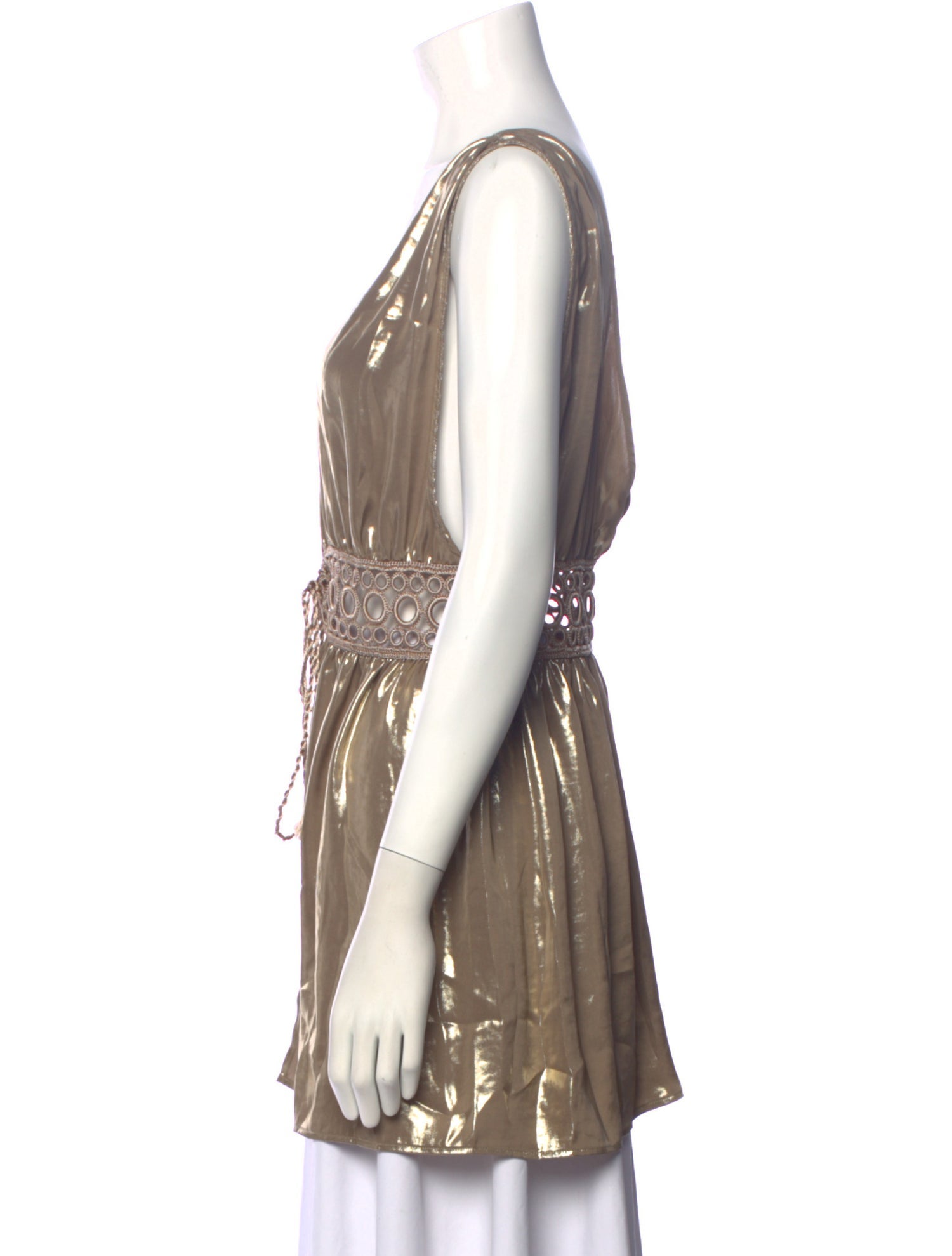 My Beachy Side V-Neck Mini Dress w/ Tags