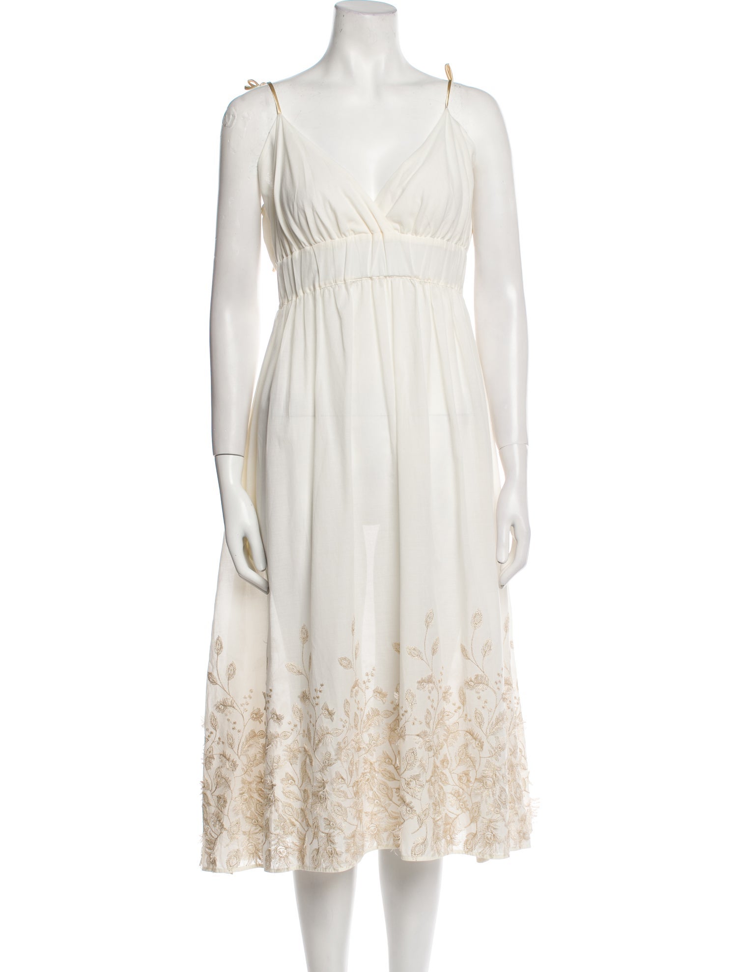 My Beachy Side V-Neck Midi Length Dress