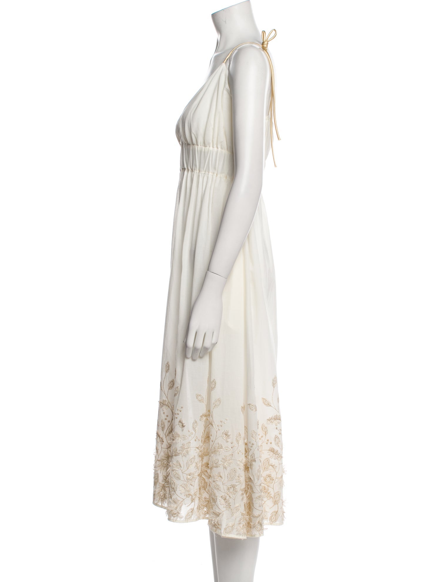 My Beachy Side V-Neck Midi Length Dress