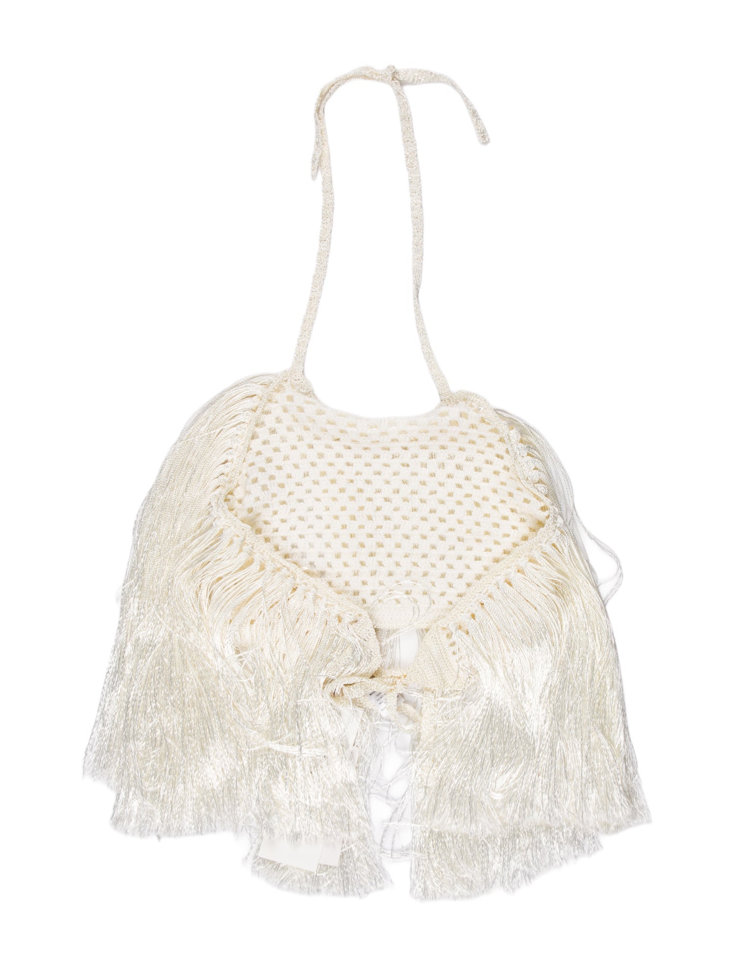 My Beachy Side Fringe Trim Accent Cover-Up w/ Tags