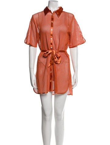 My Beachy Side Swimwear Lace Pattern Cover-Up S