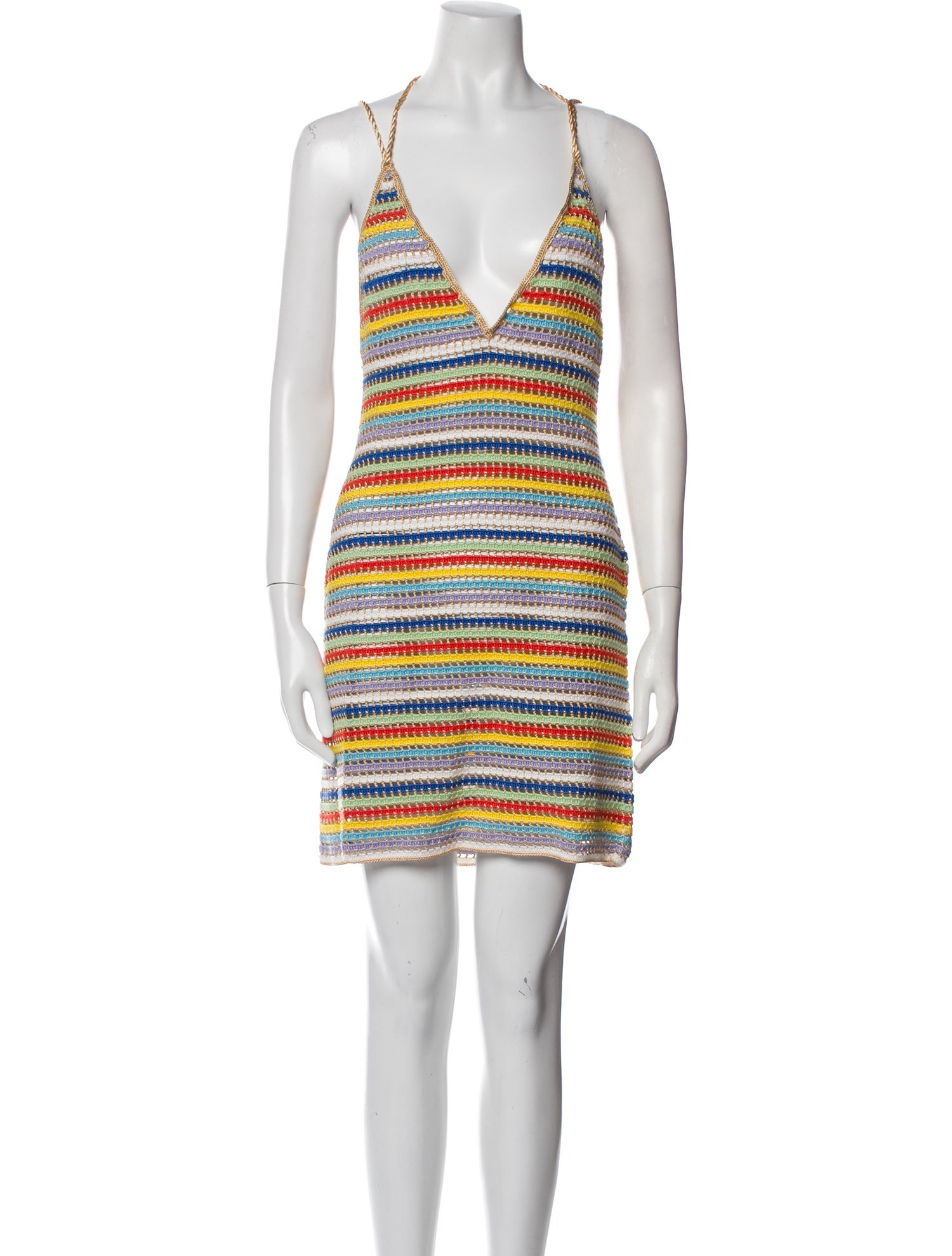 My Beachy Side Striped Mini Dress