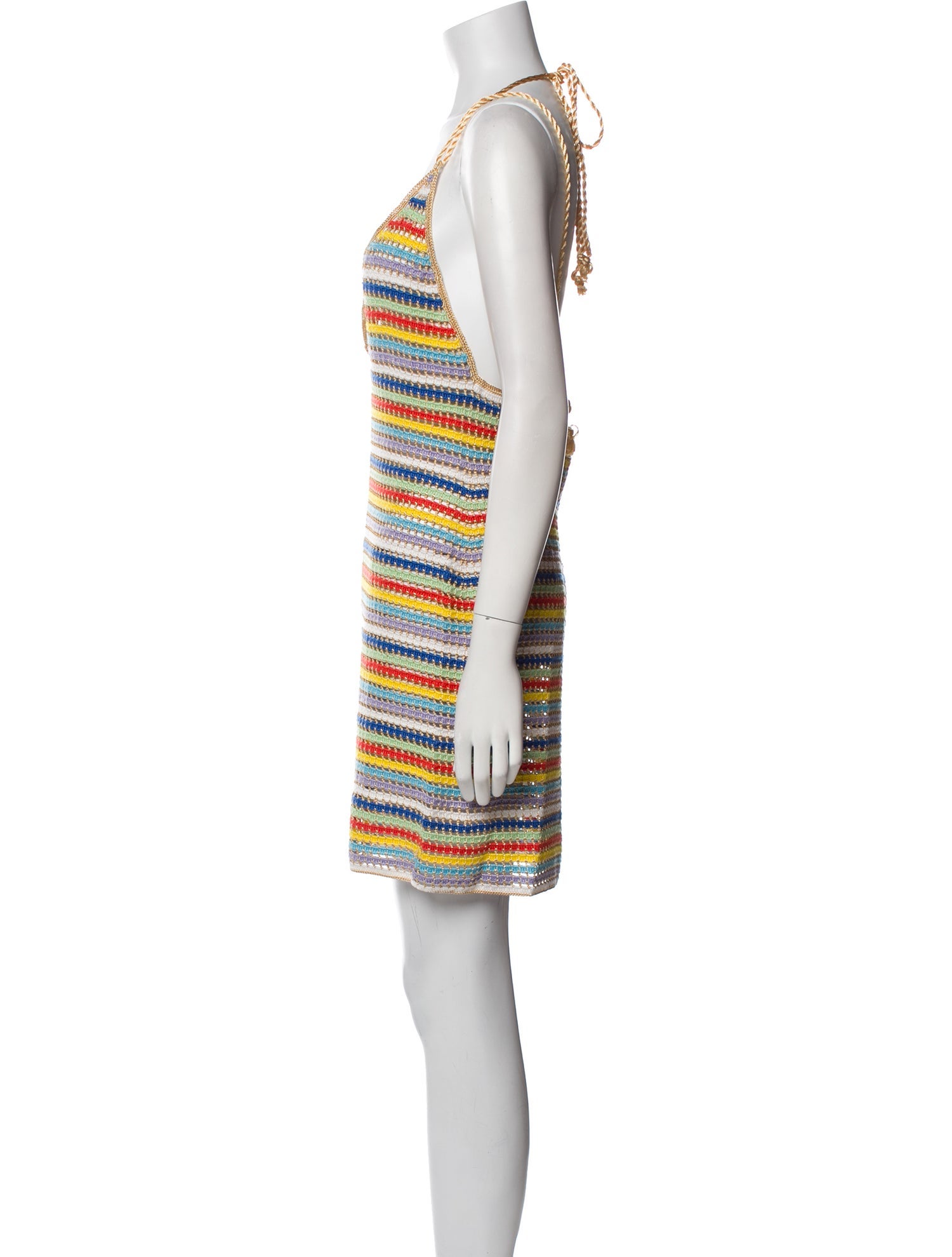 My Beachy Side Striped Mini Dress