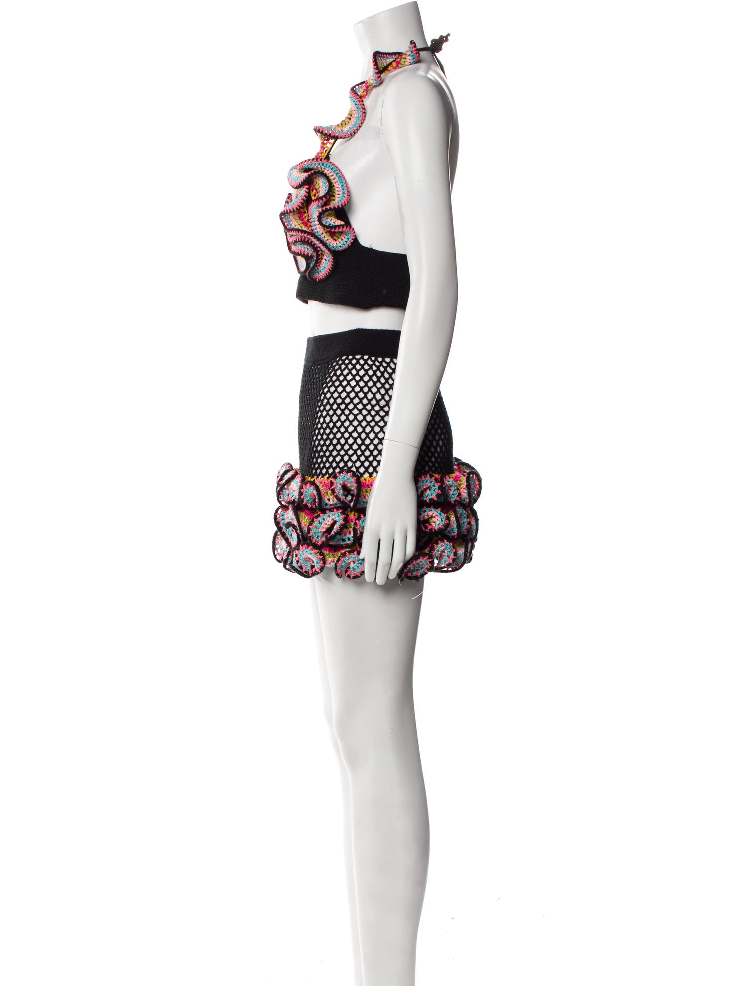 My Beachy Side Crochet Trim One-Piece