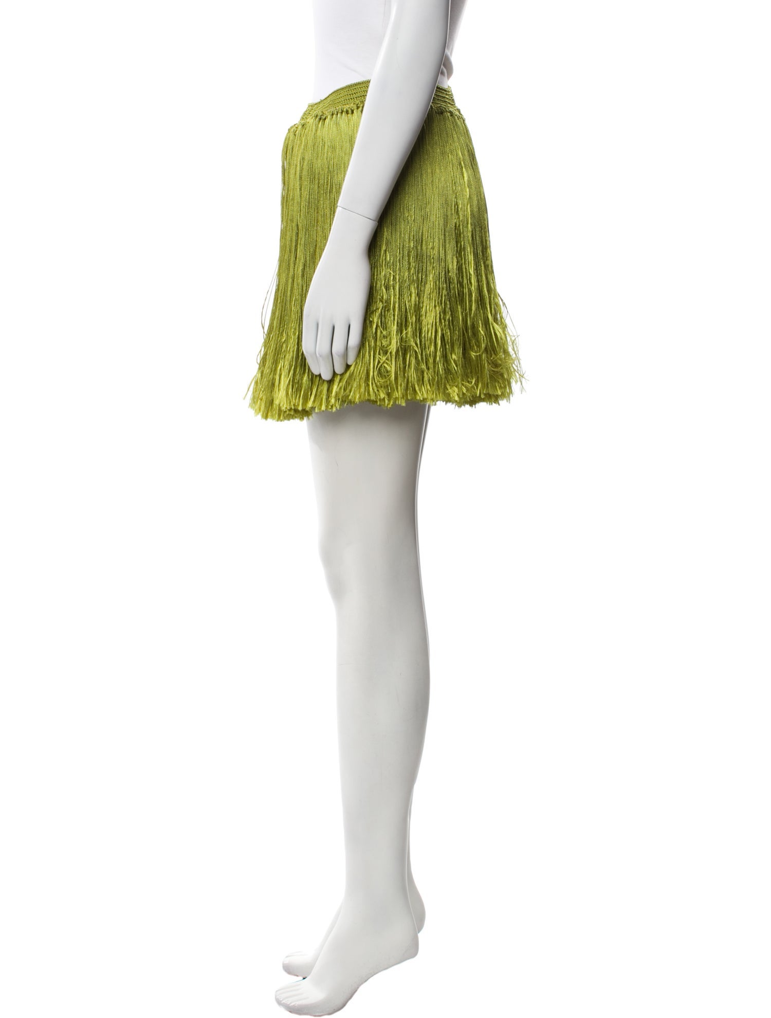 My Beachy Side Fringe Trim Accent Mini Skirt