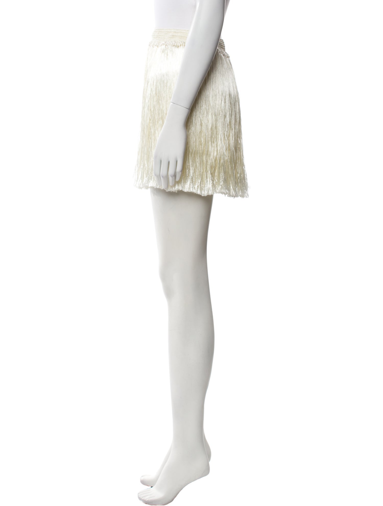 My Beachy Side Fringe Trim Accent Mini Skirt