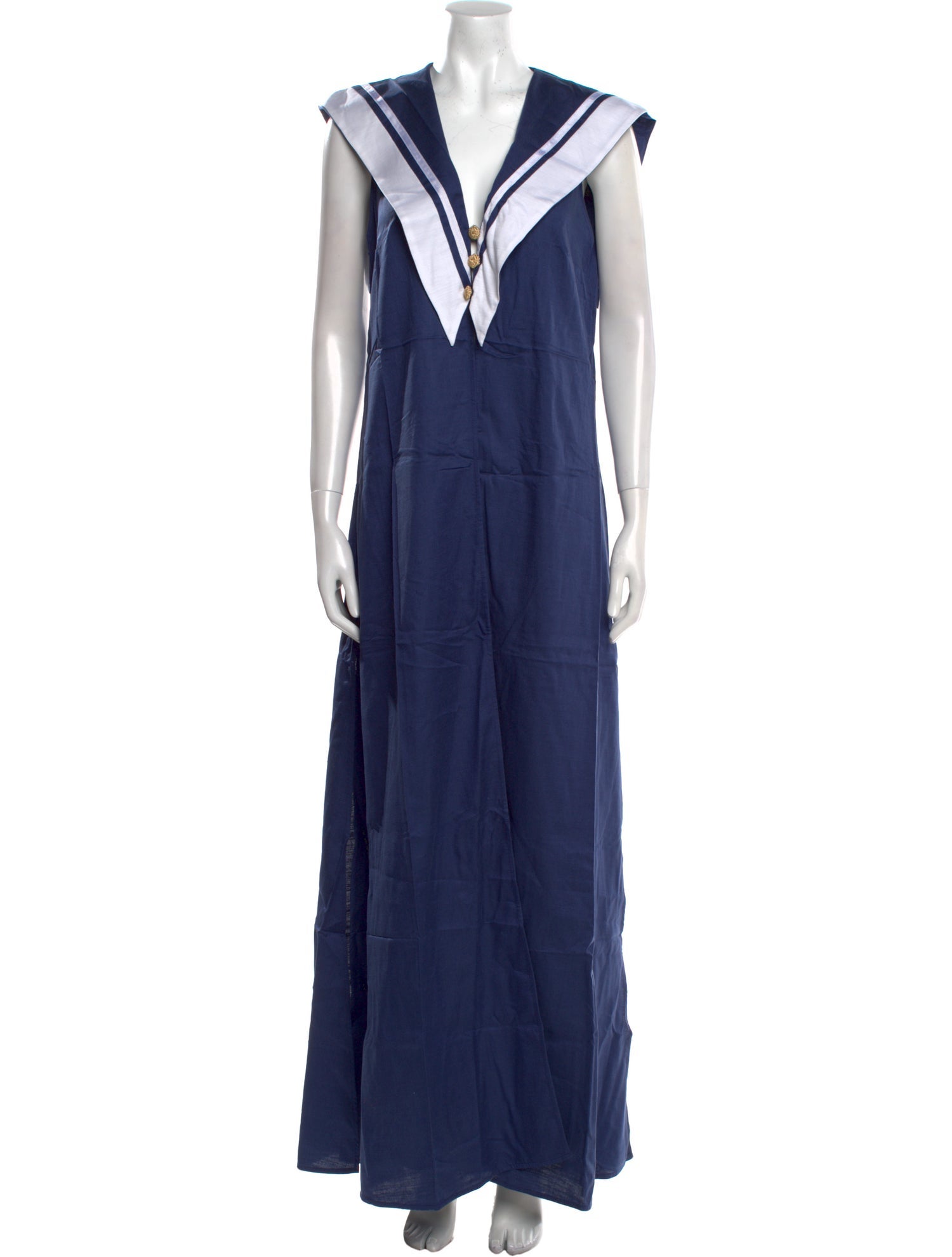 My Beachy Side V-Neck Long Dress w/ Tags