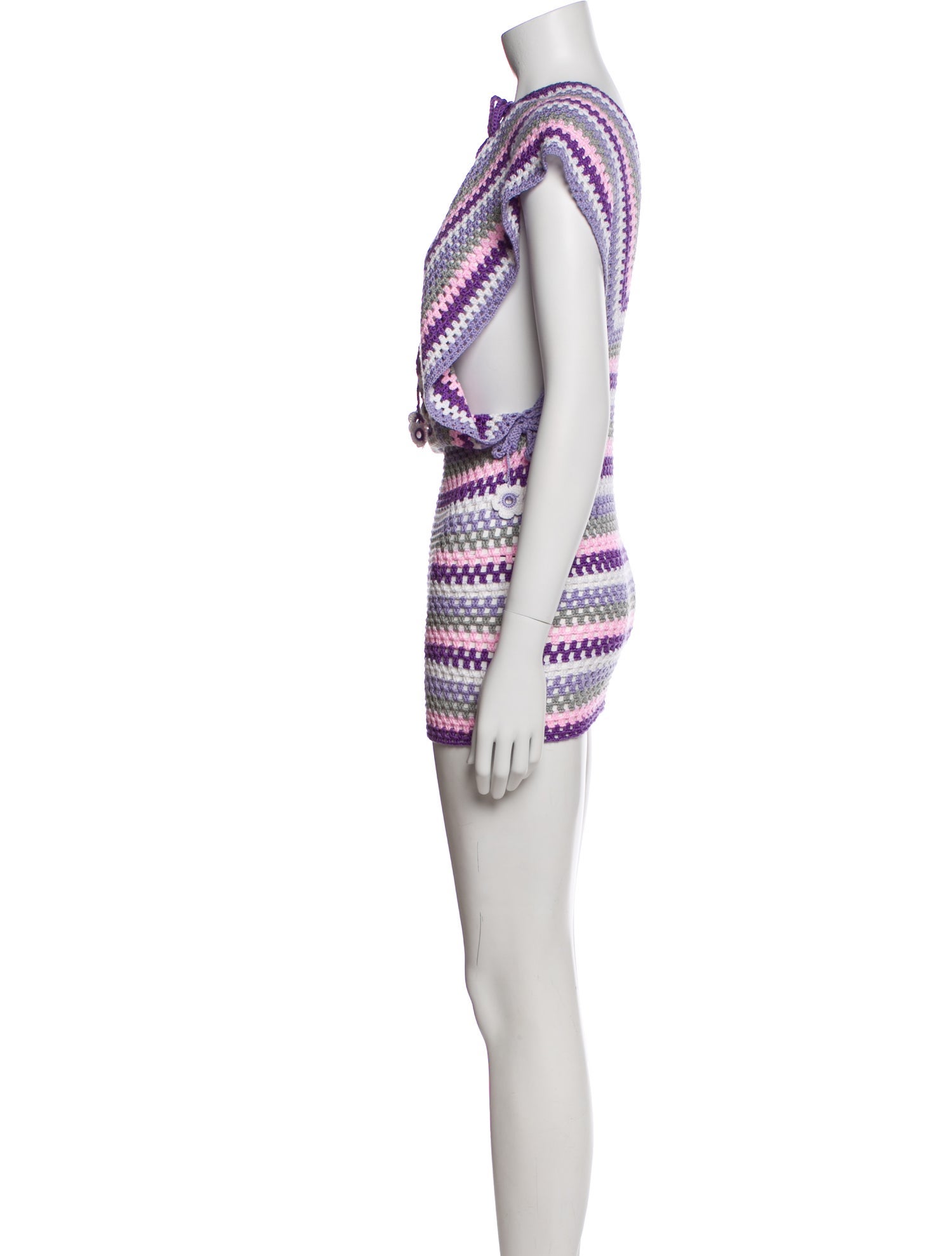 My Beachy Side Striped Cover-Up