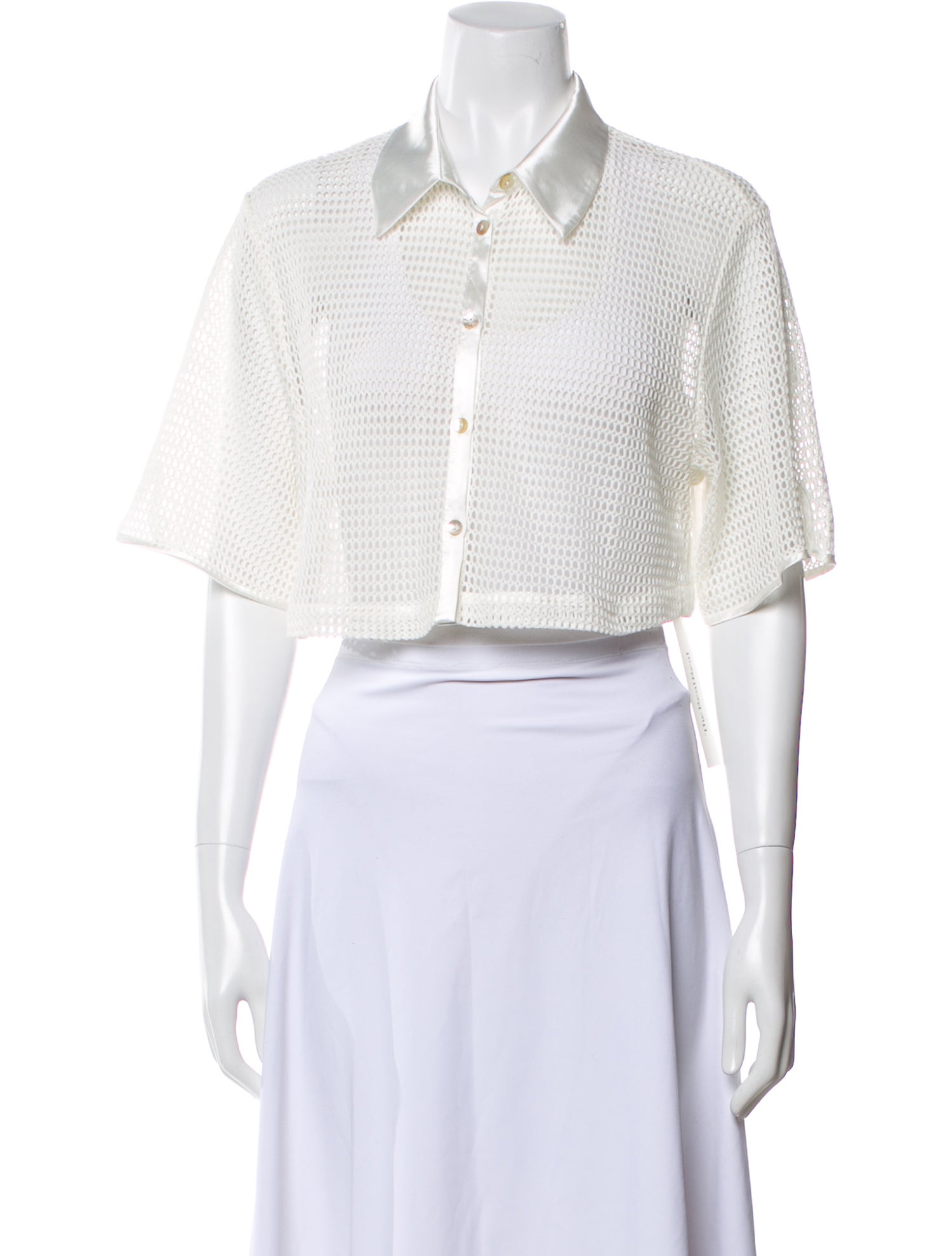 My Beachy Side Short Sleeve Crop Top