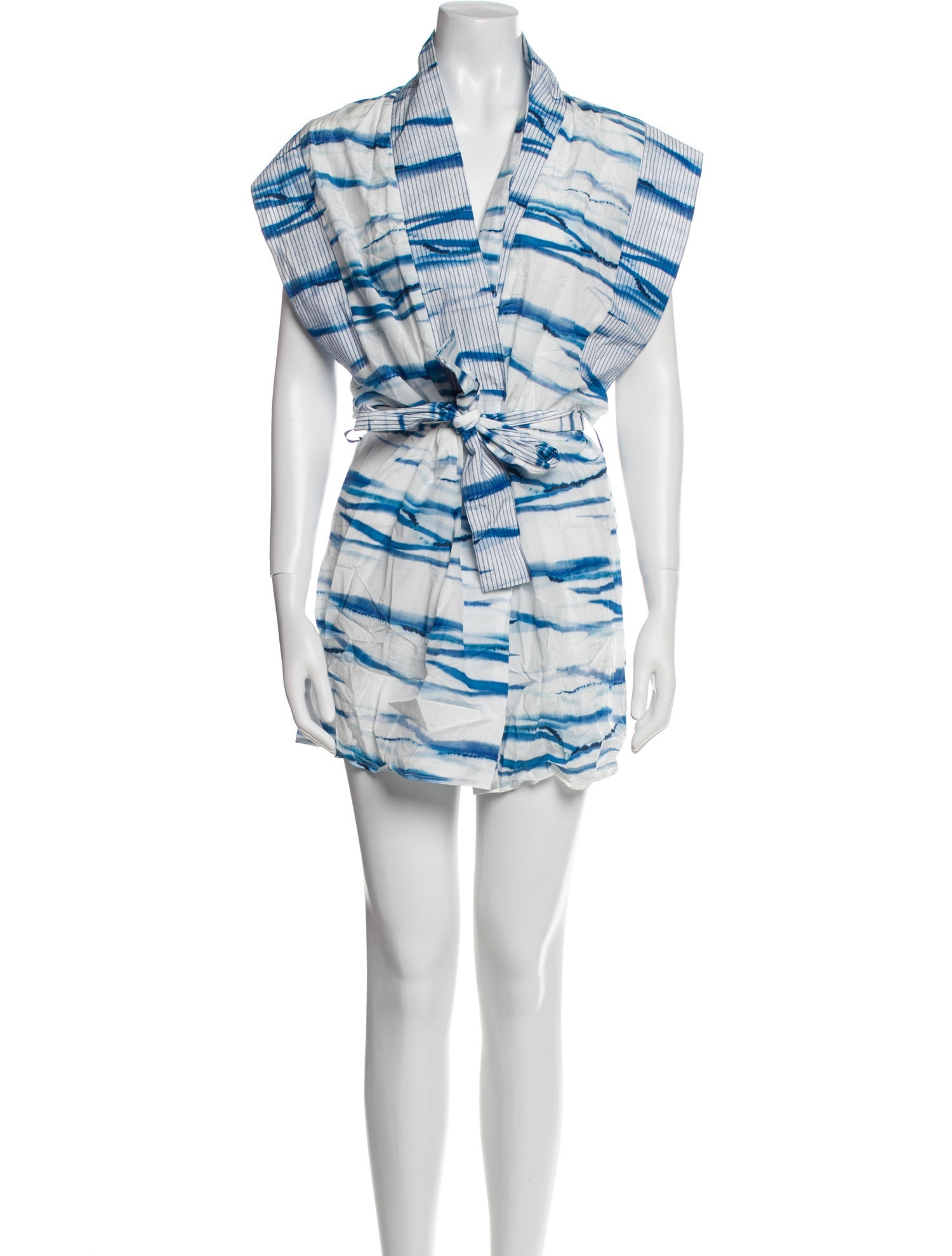 My Beachy Side Tie-Dye Print Robe