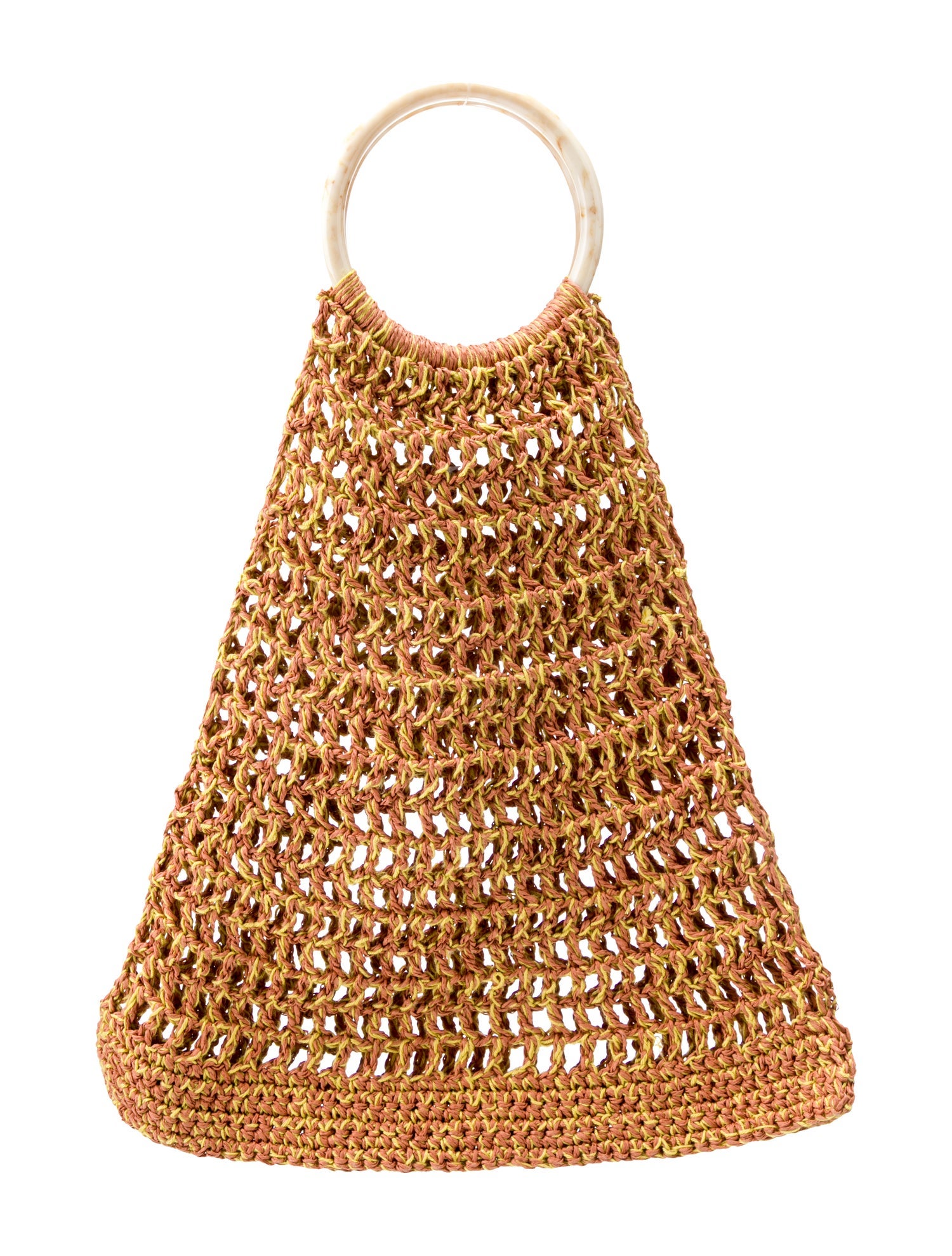 My Beachy Side Straw Top Handle Bag