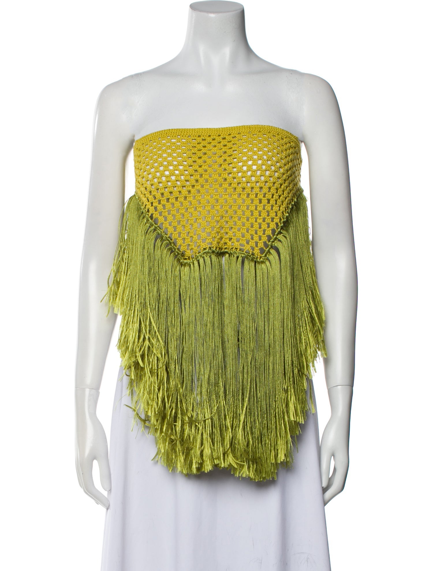 My Beachy Side Printed Strapless Top w/ Tags