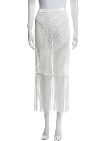 My Beachy Side Swimwear Pleated Accents Cover-Up M