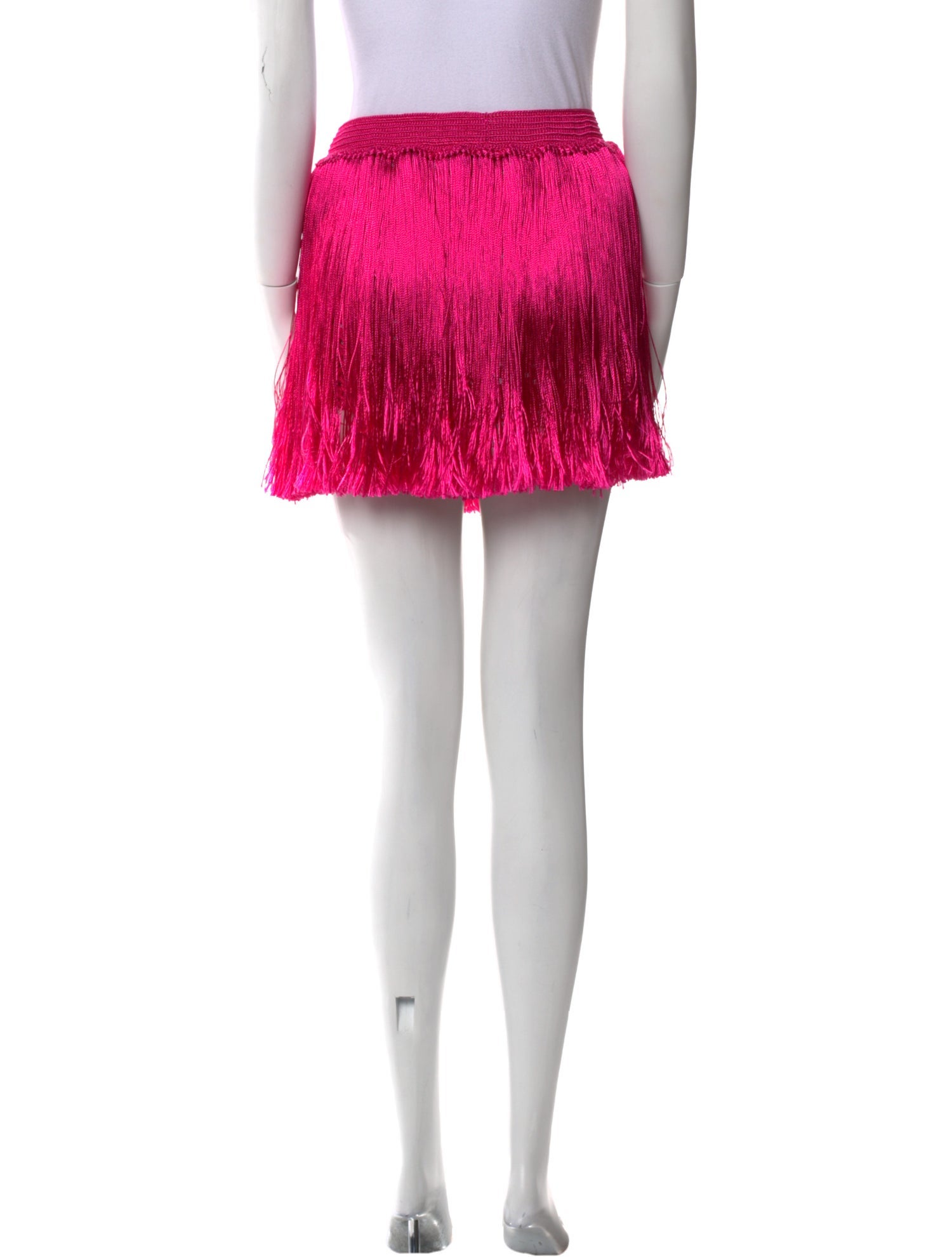 My Beachy Side Fringe Trim Accent Mini Skirt