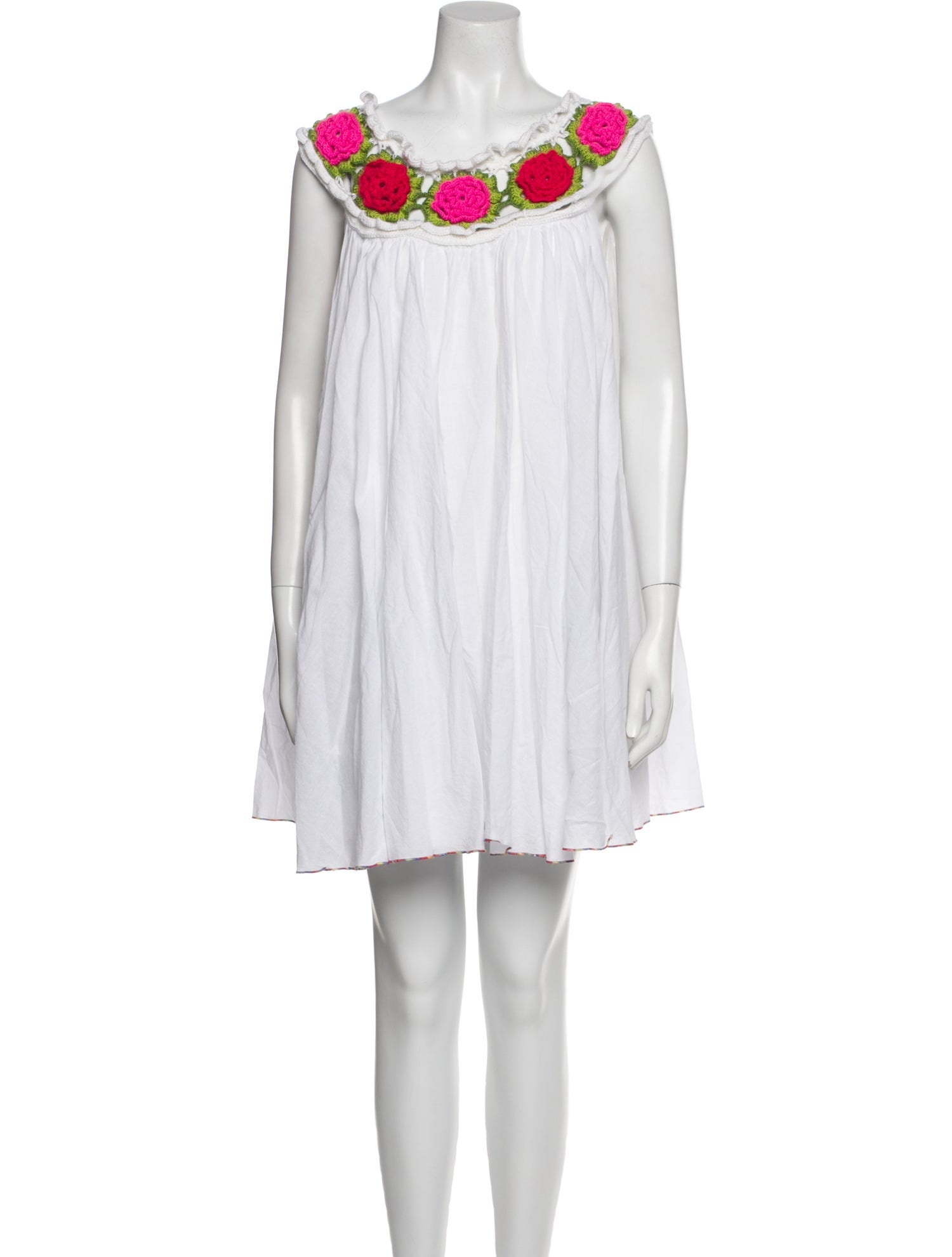 My Beachy Side Scoop Neck Mini Dress