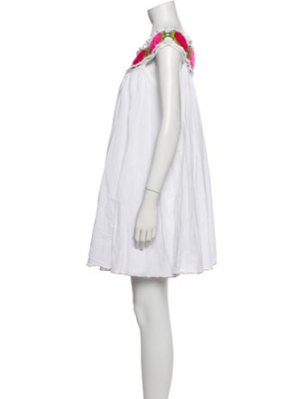 My Beachy Side Scoop Neck Mini Dress