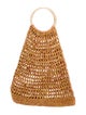 My Beachy Side Raffia Top Handle Bag