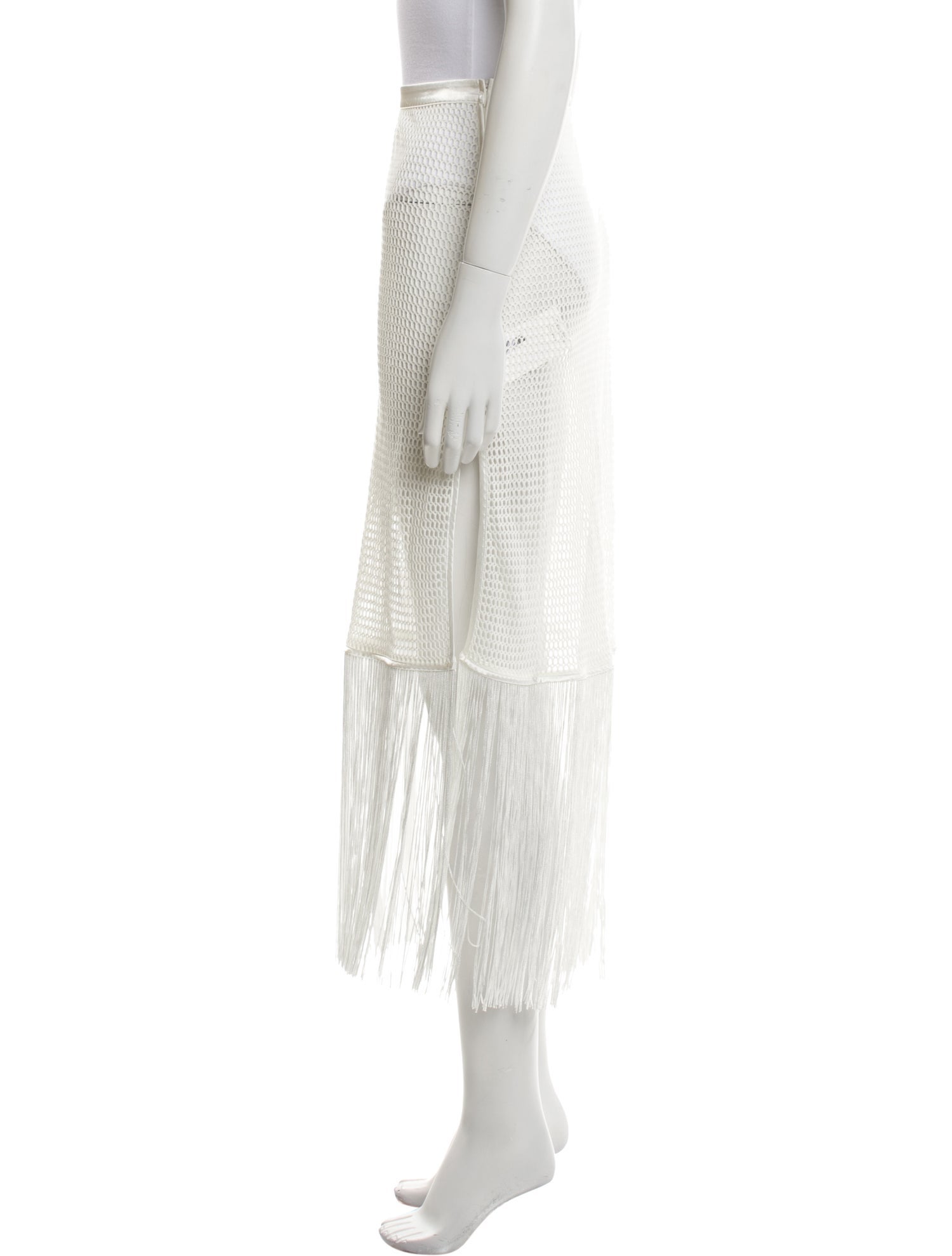 My Beachy Side Fringe Trim Accent Cover-Up w/ Tags