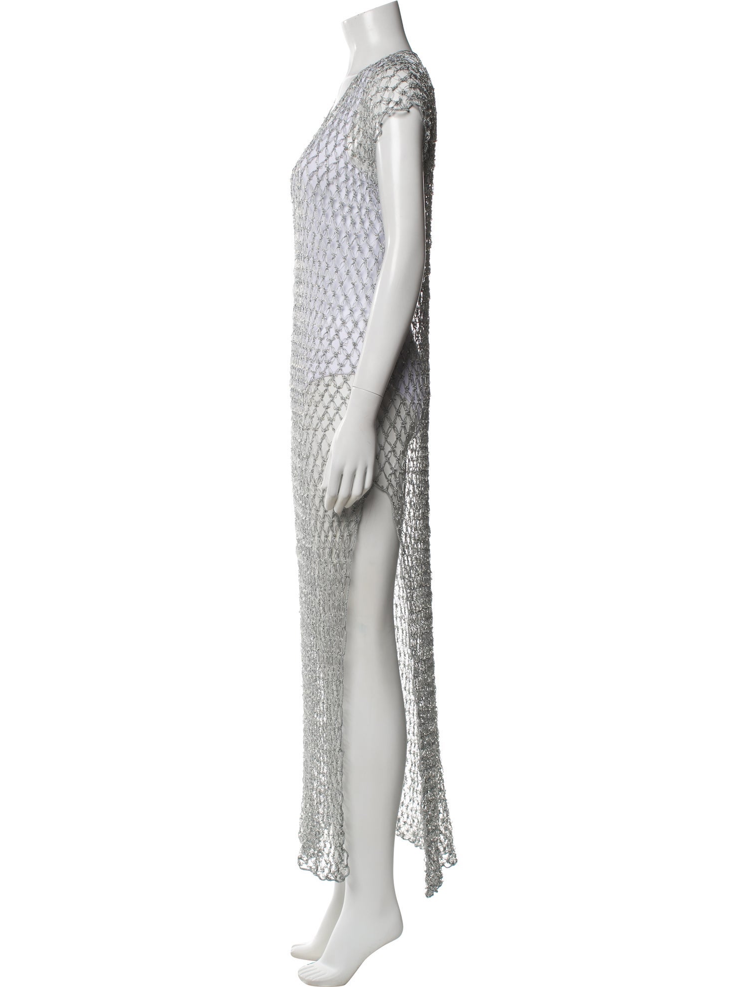 My Beachy Side Beaded Accents Cover-Up