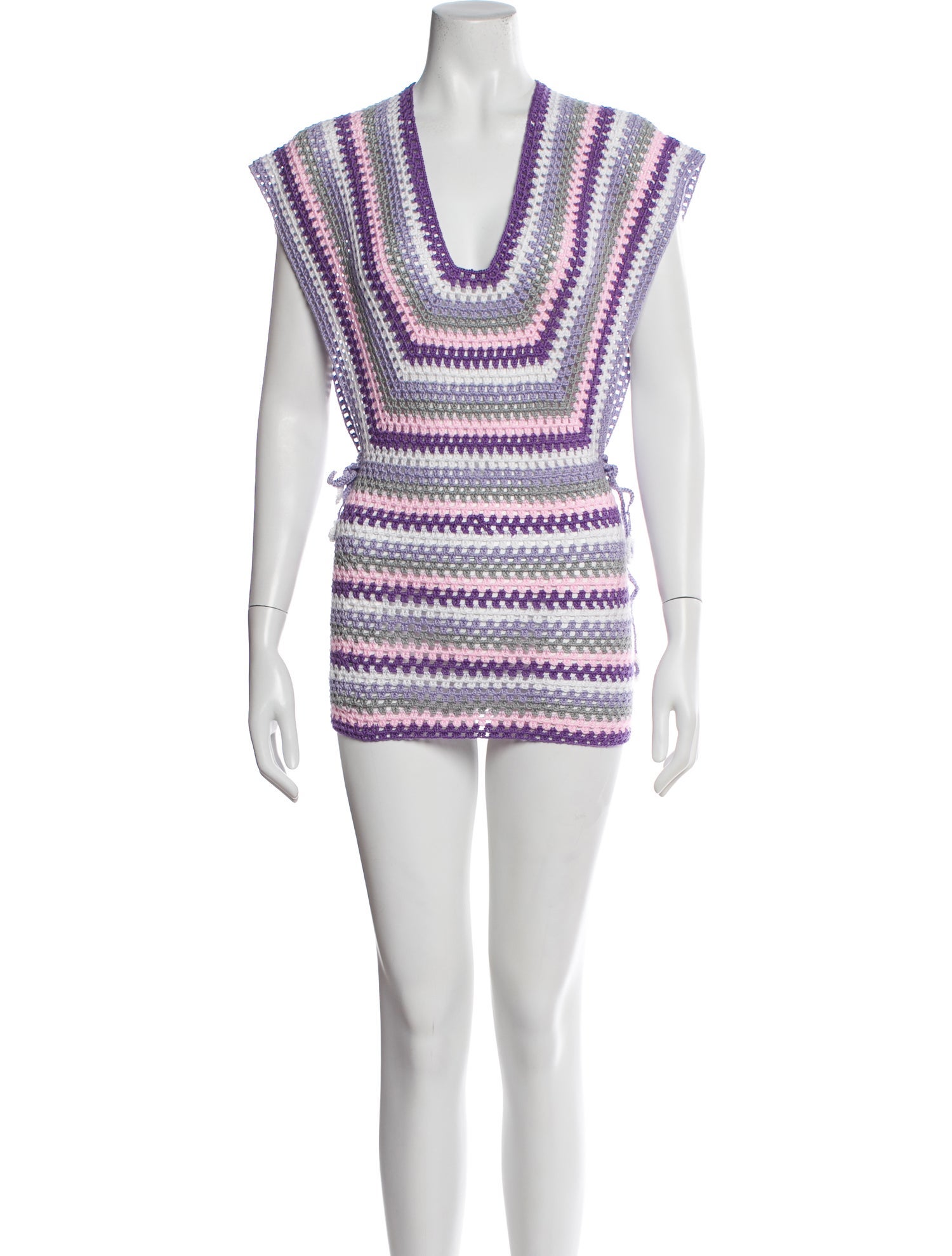 My Beachy Side Striped Cover-Up