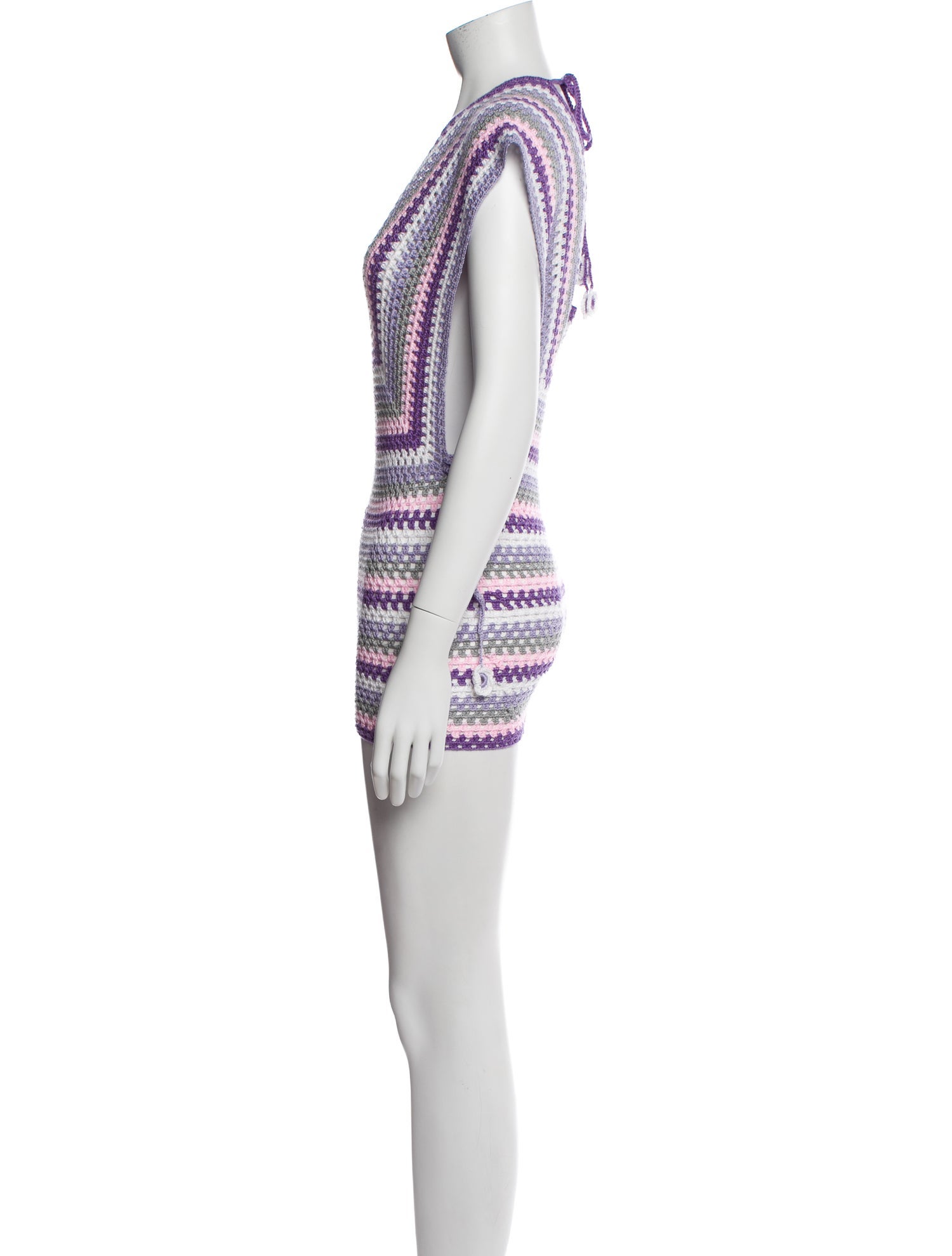 My Beachy Side Striped Cover-Up