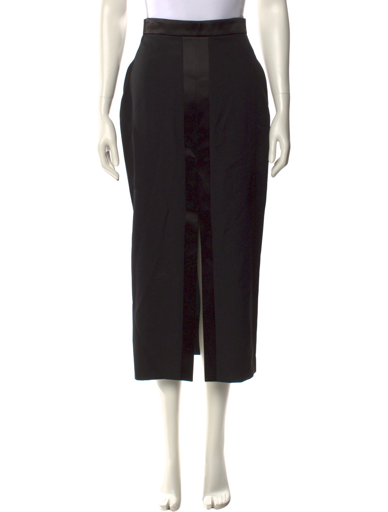 Burc Akyol Virgin Wool Midi Length Skirt