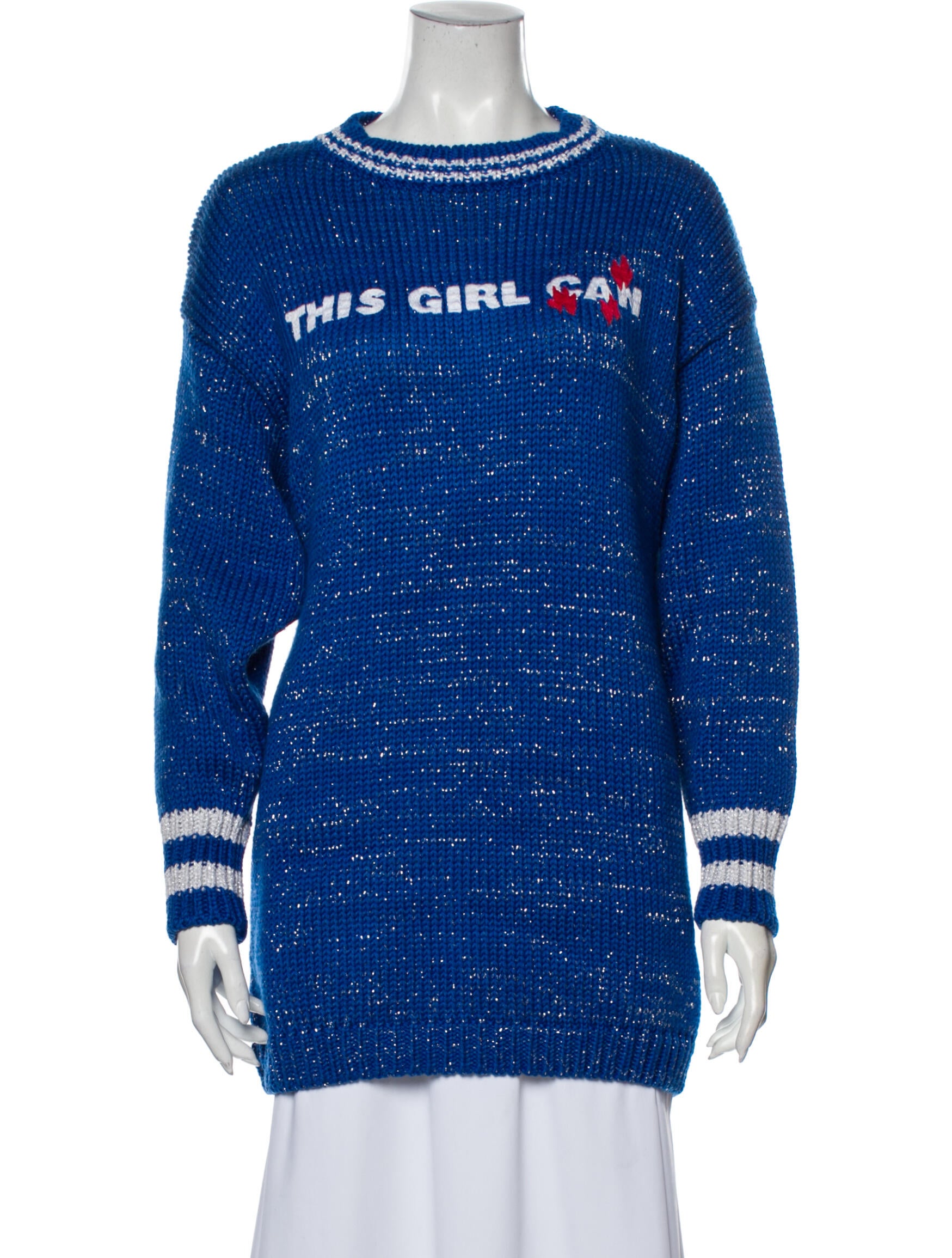 Blood & Honey Graphic Print Crew Neck Sweater