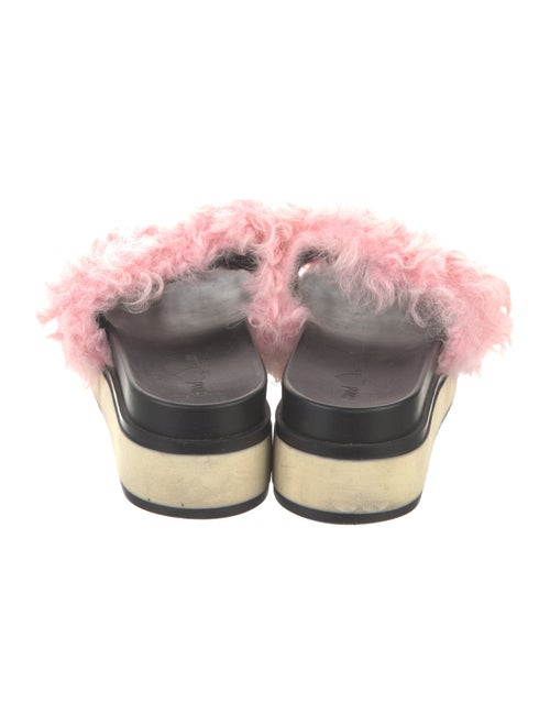 Blood & Honey Rubber Fur Trim Slides
