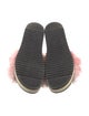 Blood & Honey Rubber Fur Trim Slides