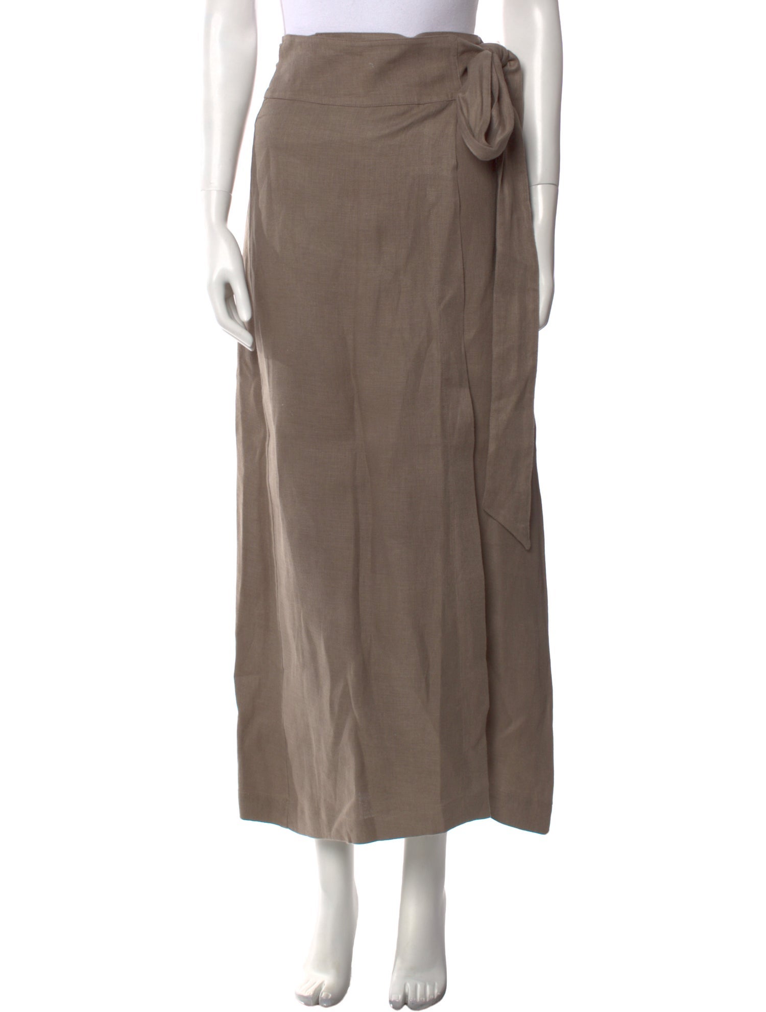 Bondi Born Linen Midi Length Skirt