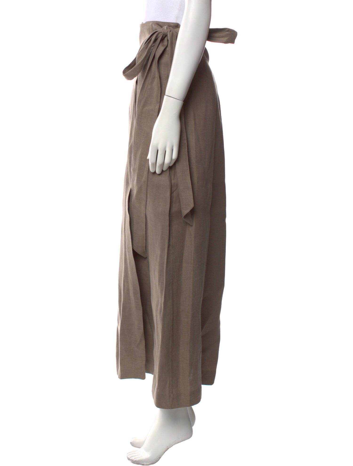 Bondi Born Linen Midi Length Skirt