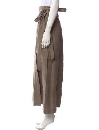 Bondi Born Linen Midi Length Skirt