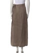 Bondi Born Linen Midi Length Skirt