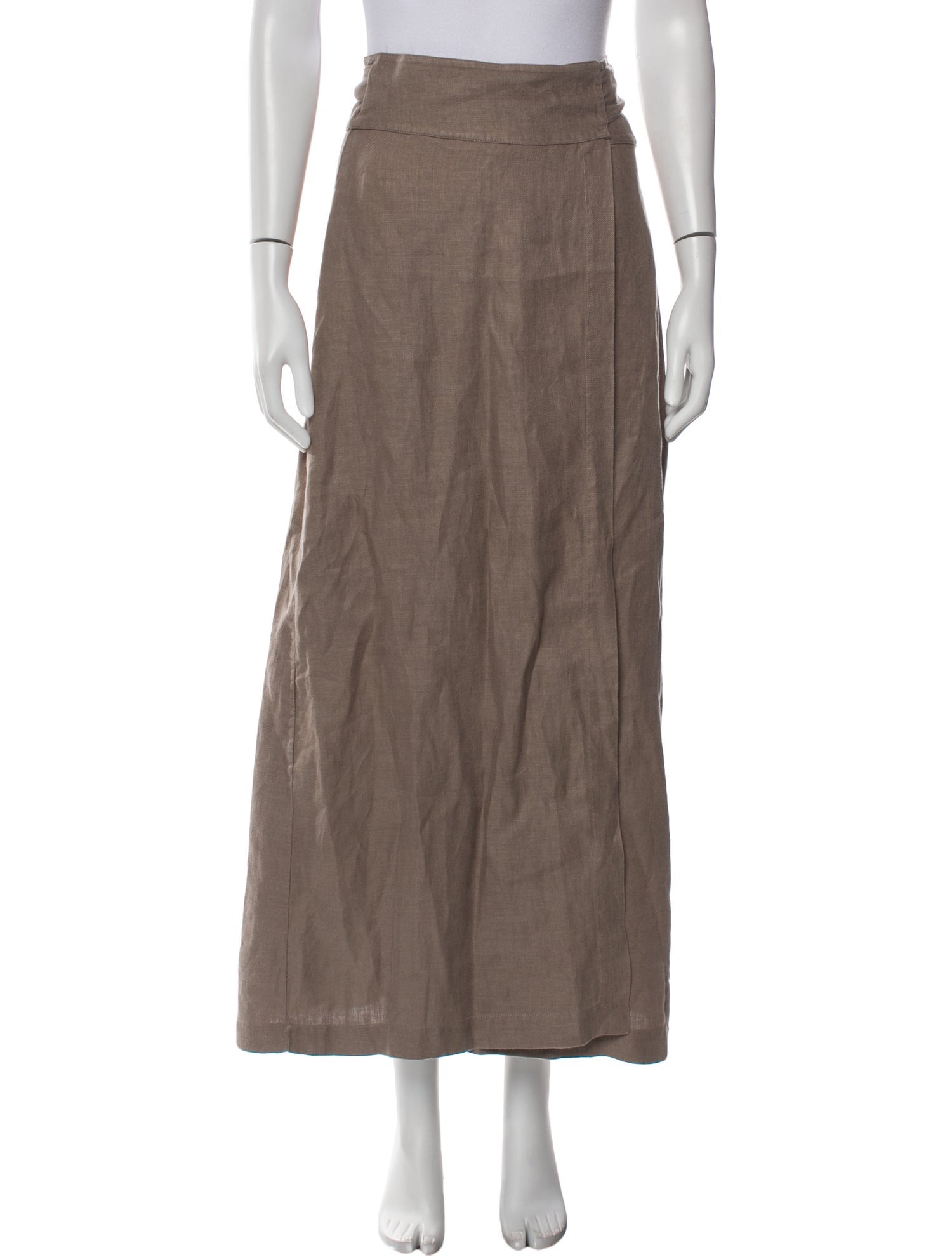 Bondi Born Linen Midi Length Skirt