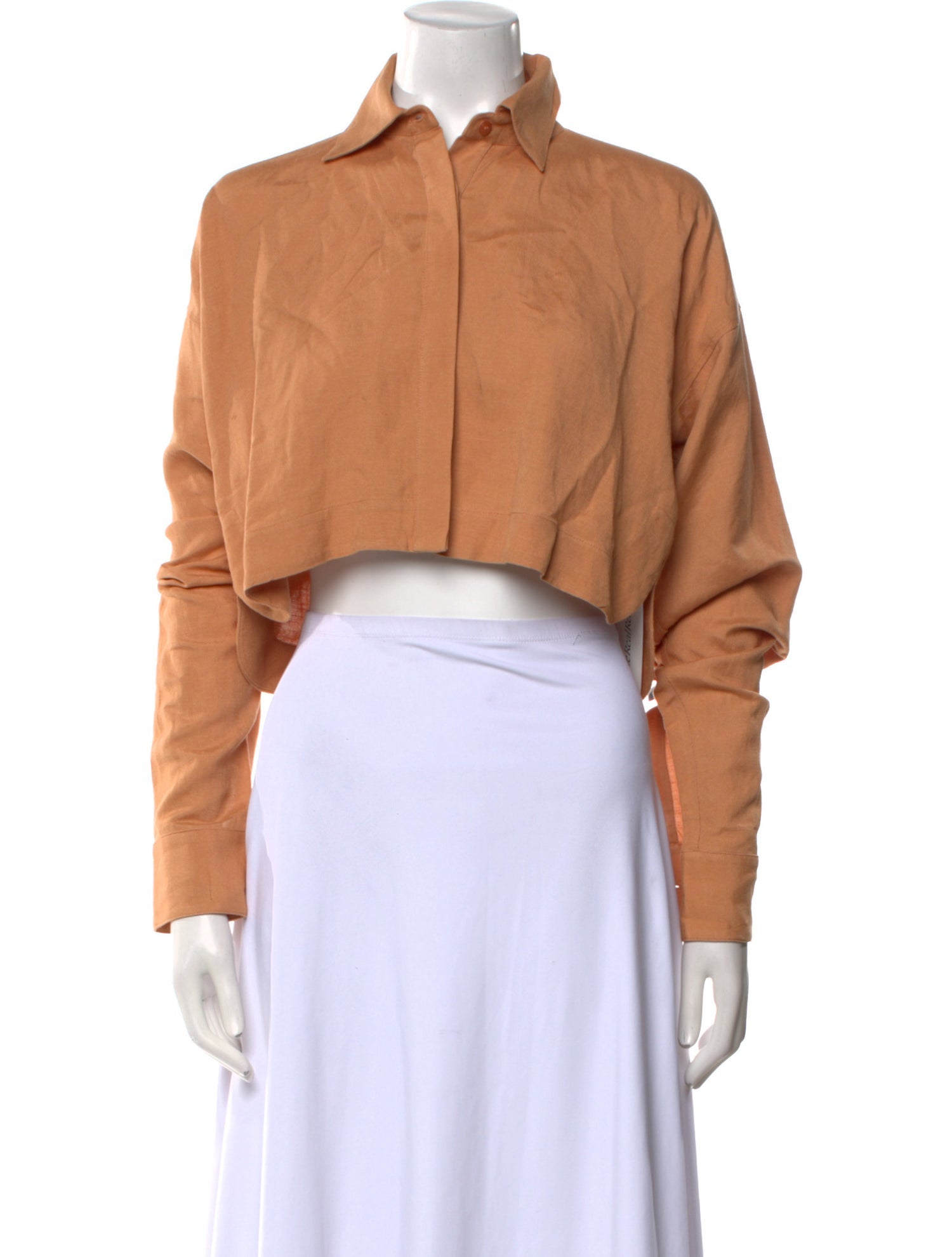 Bondi Born Mock Neck Long Sleeve Crop Top