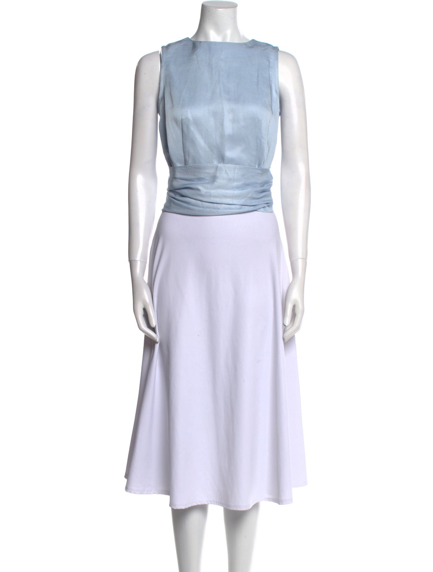 Bondi Born Mock Neck Sleeveless Crop Top