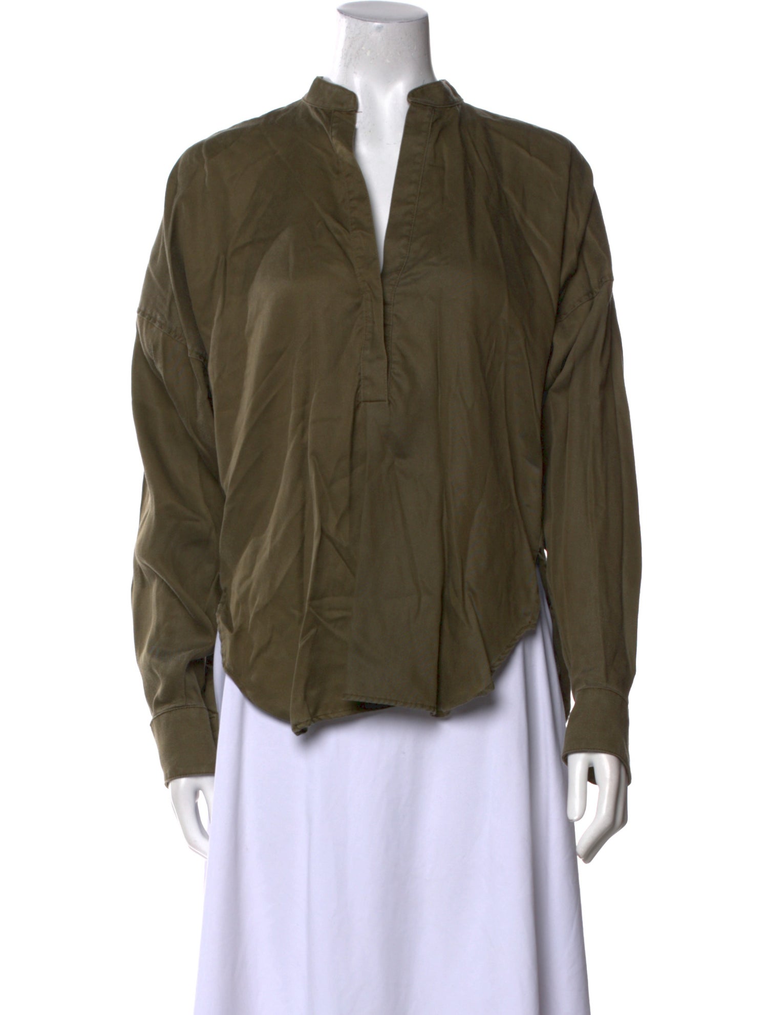 Bondi Born V-Neck Long Sleeve Blouse