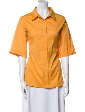 Bondi Born Short Sleeve Button-Up Top