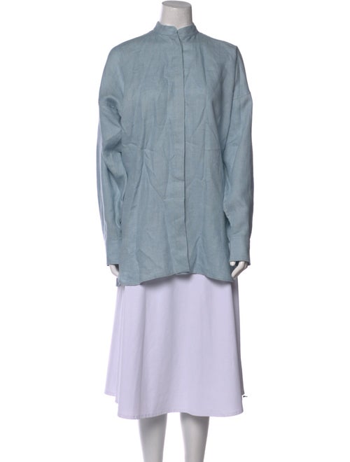 Bondi Born Linen Mock Neck Tunic