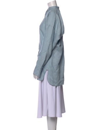 Bondi Born Linen Mock Neck Tunic