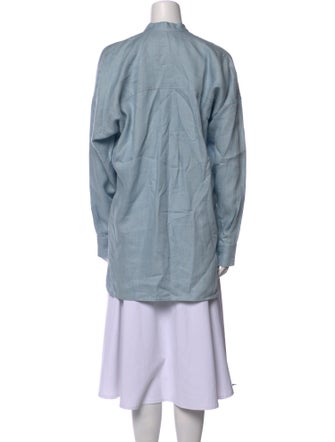 Bondi Born Linen Mock Neck Tunic