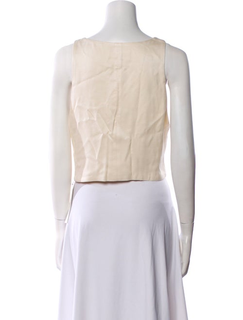 Bondi Born V-Neck Sleeveless Crop Top