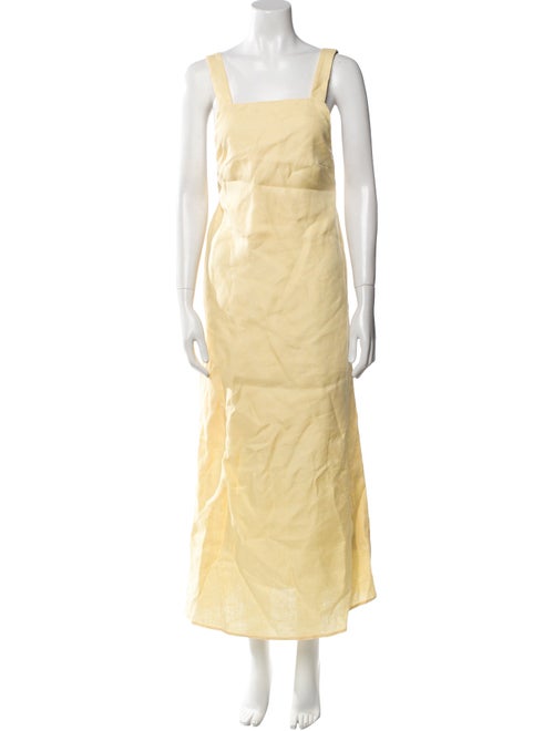 Bondi Born Linen Midi Length Dress