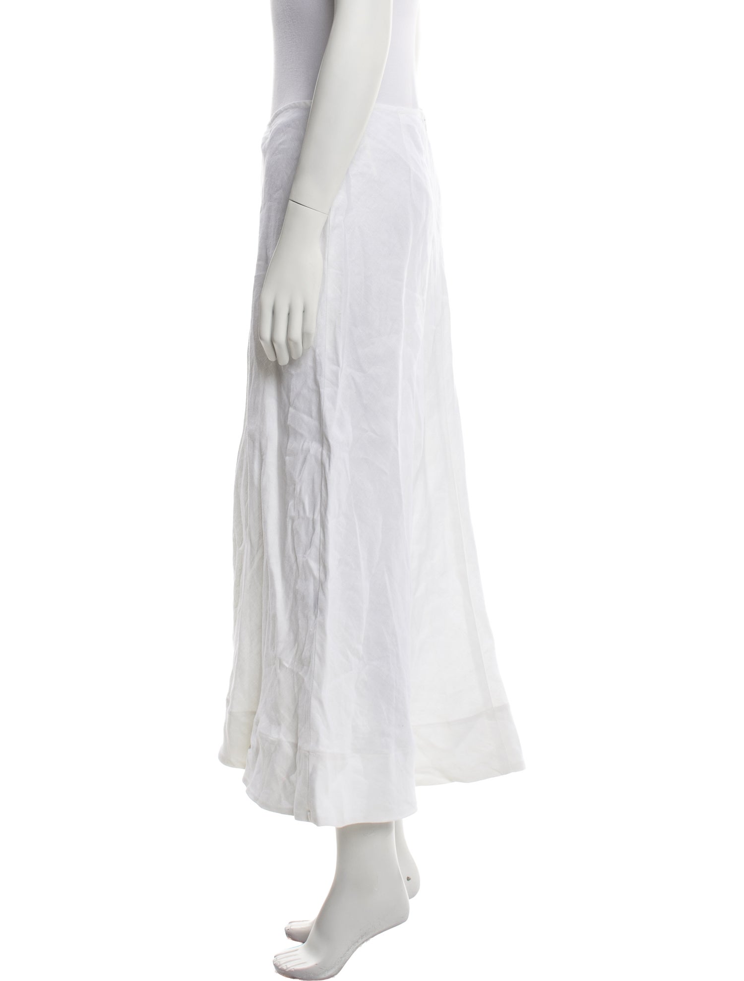 Bondi Born Linen Midi Length Skirt