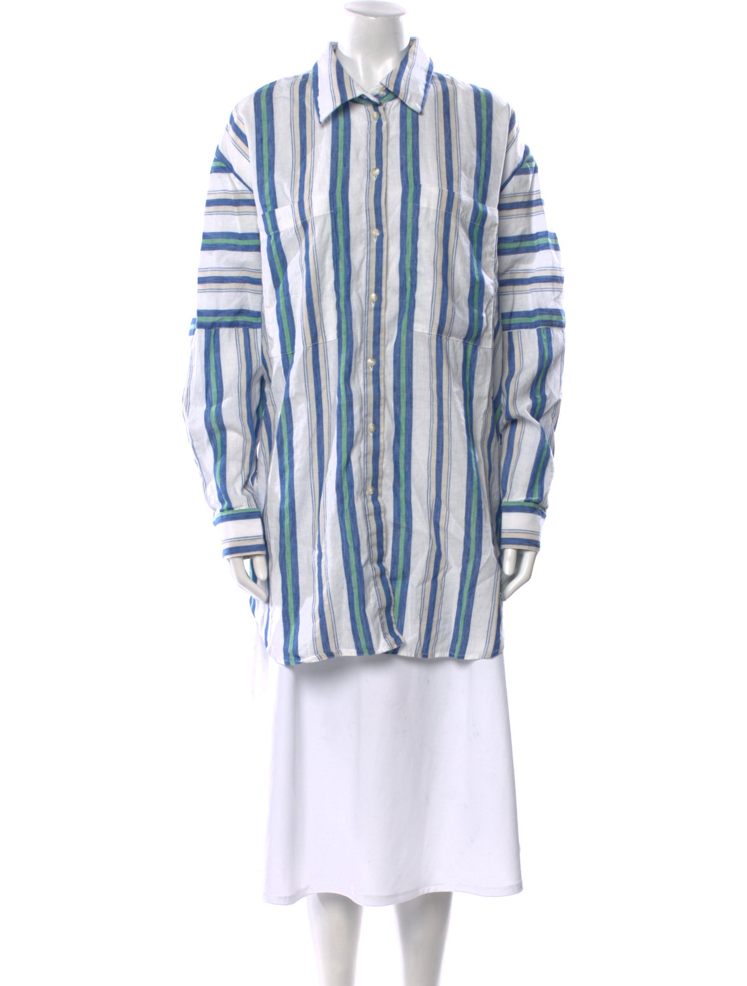 Bondi Born Linen Striped Tunic