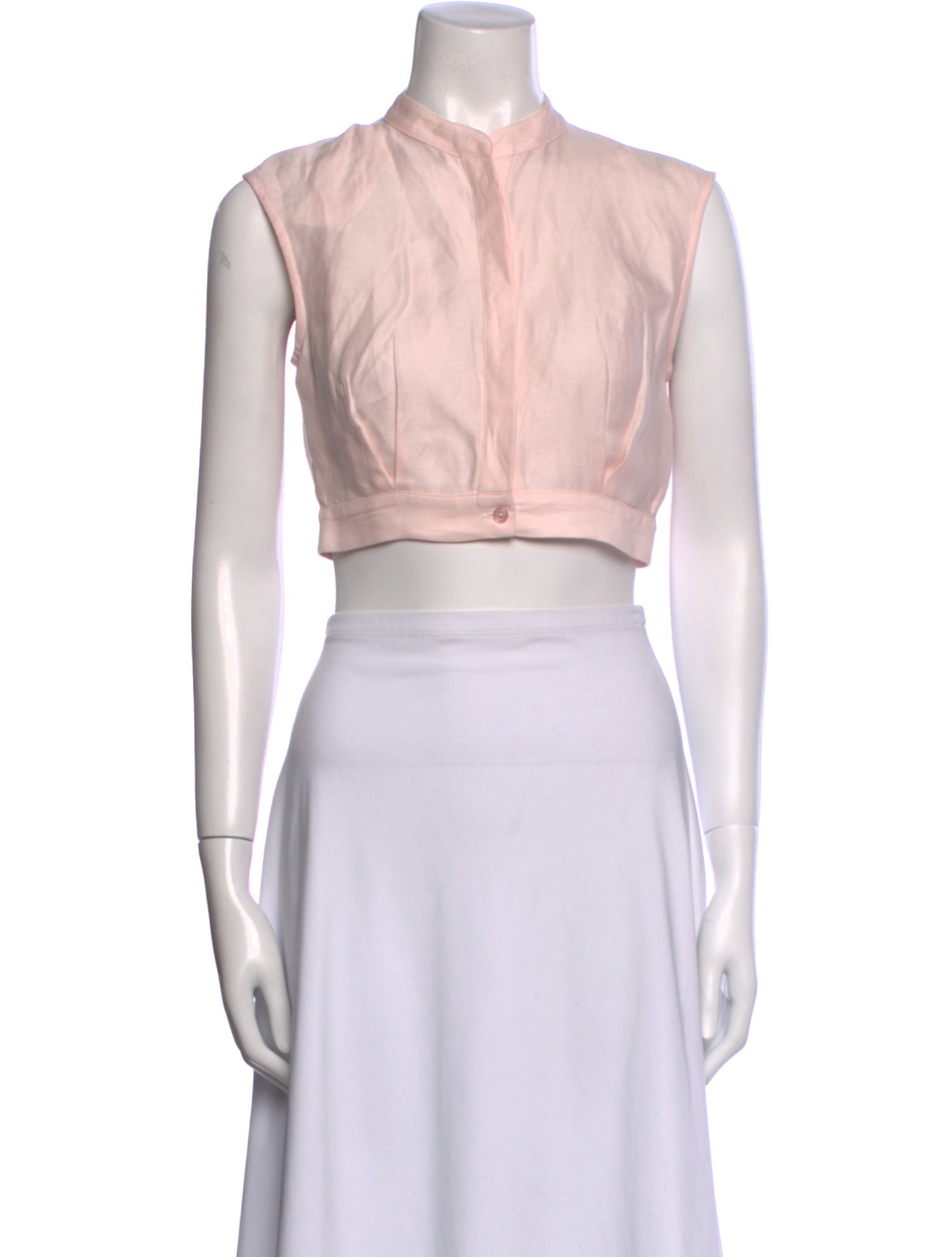 Bondi Born Mock Neck Sleeveless Crop Top w/ Tags